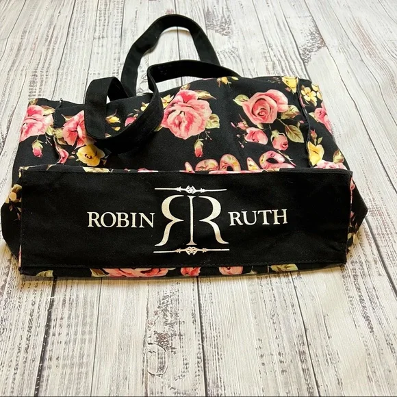 Robin Ruth Floral Canvas Las Vegas Bag. - Picture 4 of 11